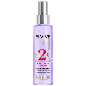 L'Oreal Paris Elvive Hyaluron Plump Moisturizing Leave-In Hair Spray, 4.4 fl oz