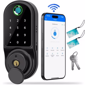 Smart Door Lock,Blacksmith Biometric Keyless Electronic Door Lock